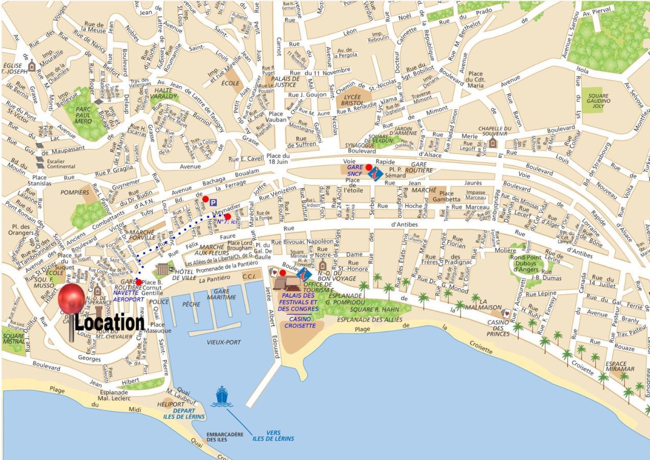 Maisonnette Studio Bas Suquet, 200M Plages, 700M Palais, Au Calme Cannes Exterior photo